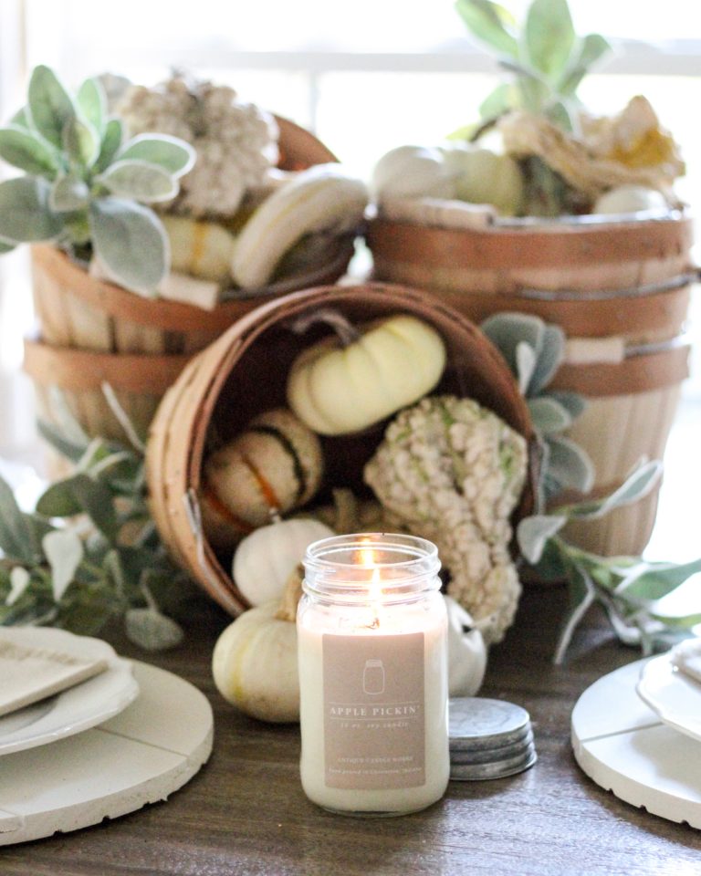 My Three Favorite Fall Scents by Antique Candle Works Cotton Stem