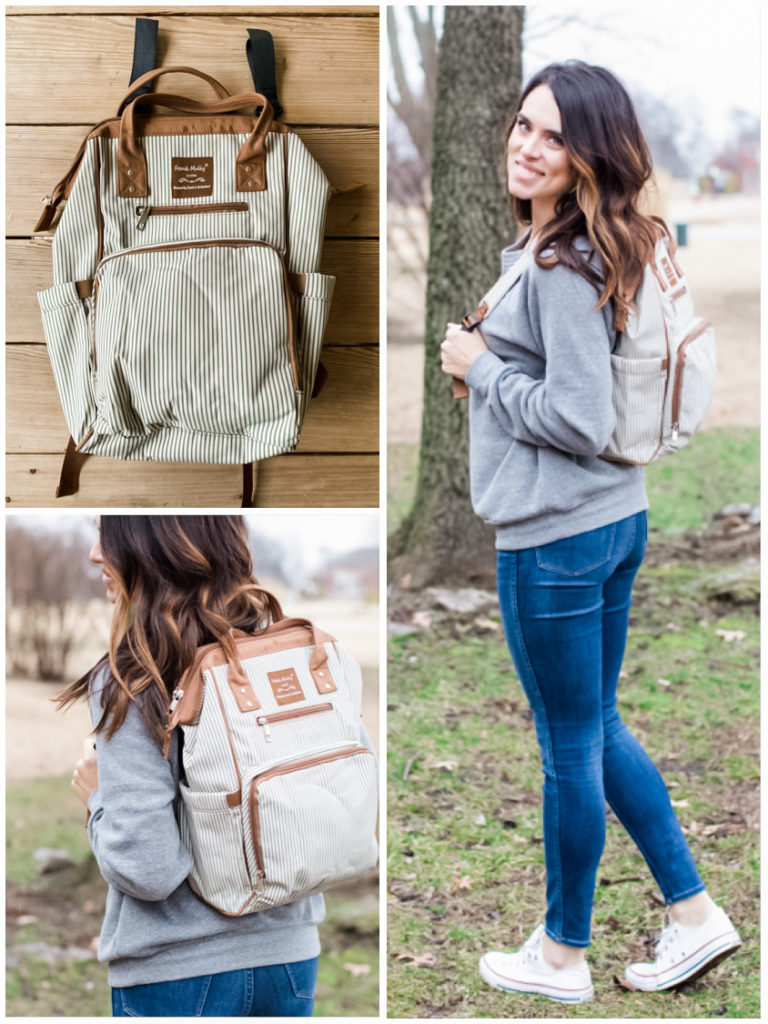 Crushing on this large GM backpack! Perfect for a mama on the go