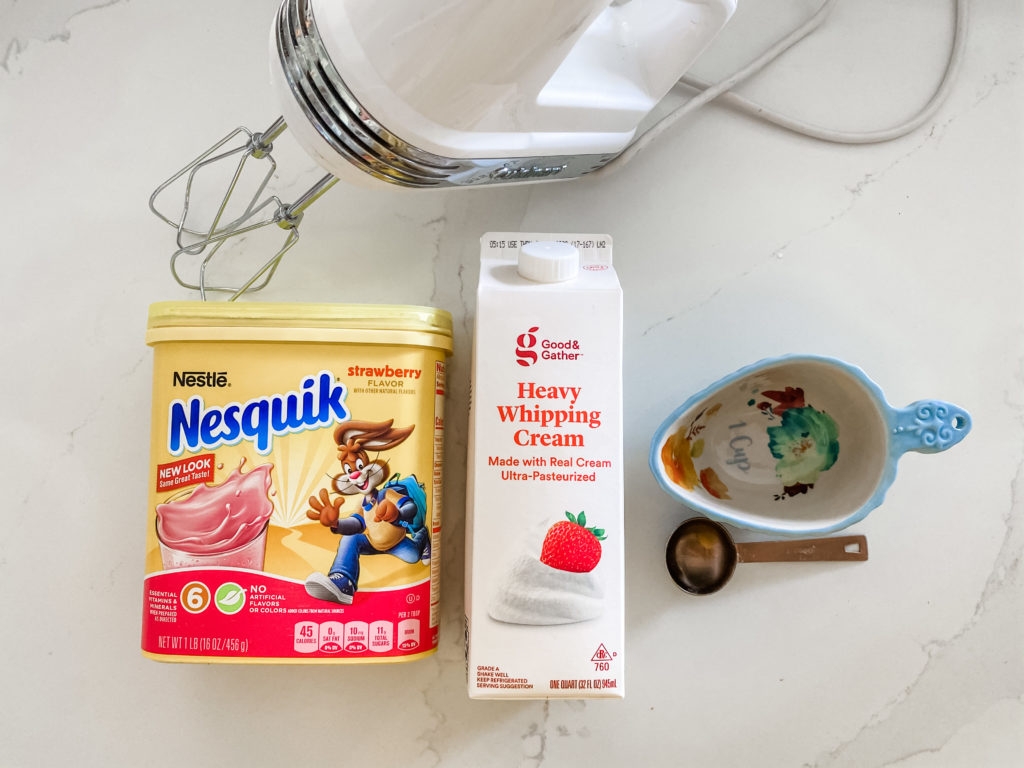 nesquik strawberry whipped milk recipe