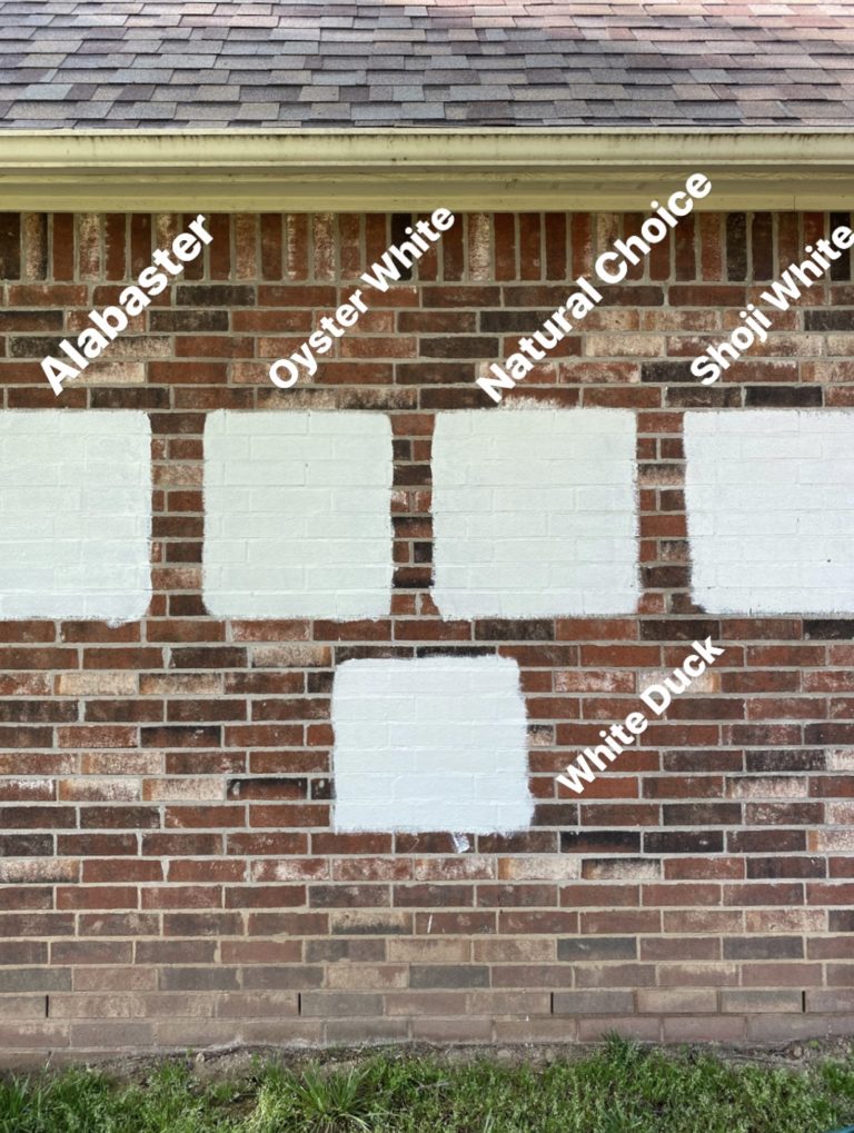 The 5 White Exterior Paint Colors we Tested - Cotton Stem